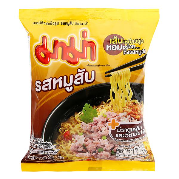Mì Heo Thịt Bằm Mama 60g