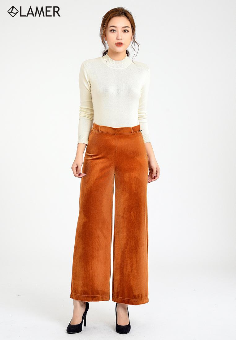 Quần shorts Lamer cạp chun xanh coban