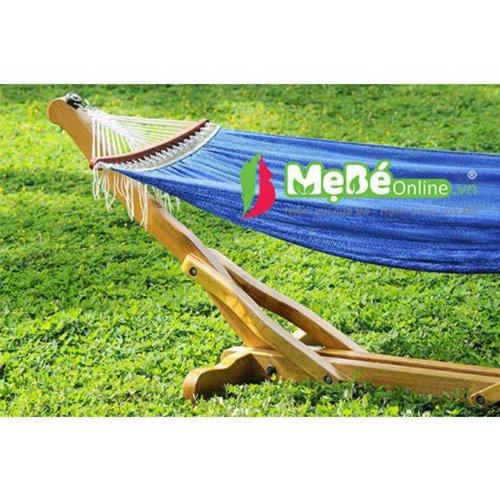 Võng xếp khung gỗ cao cấp Vinanoi K-G01