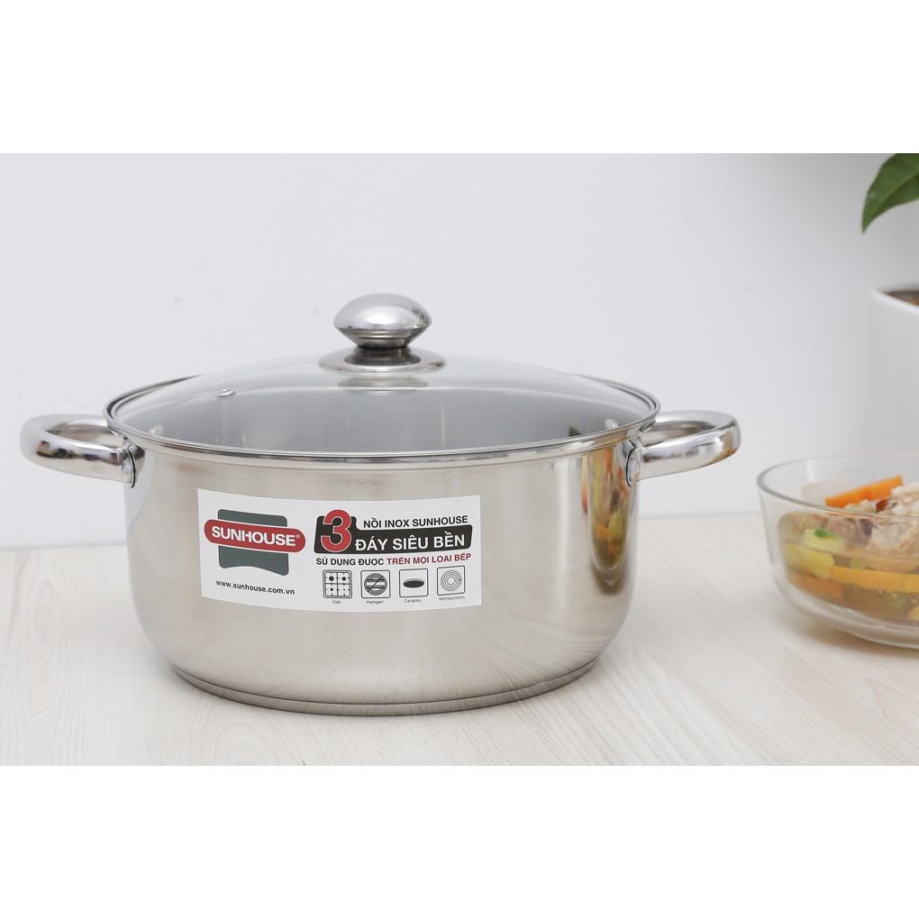 NỒI INOX SUNHOUSE SH22128