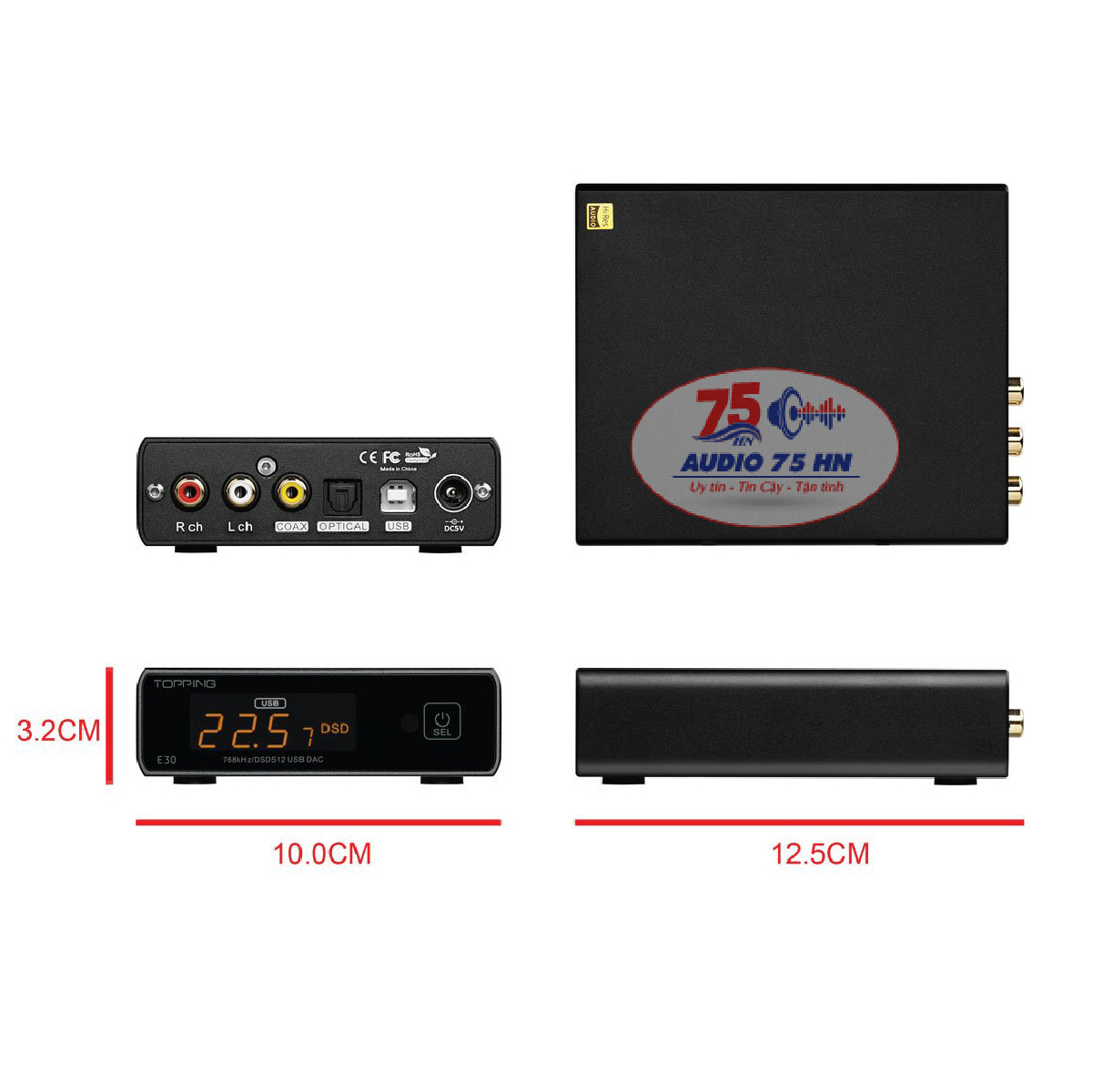DAC giải mã Topping E30