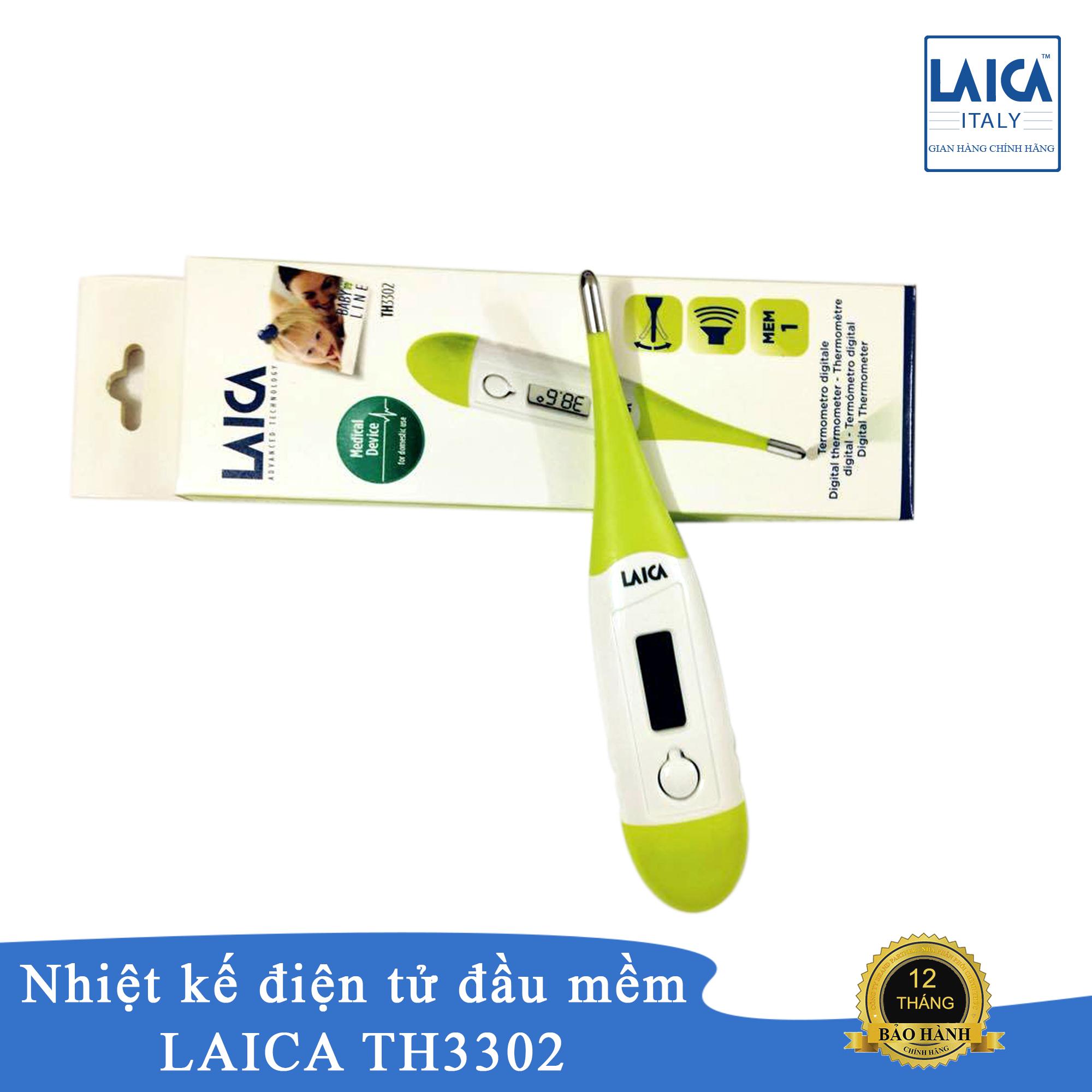 Nhiệt kế điện tử đầu mềm Laica TH3302
