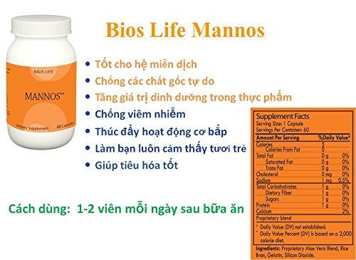 Bios Life Mannos - tăng cường hệ miễn dịch