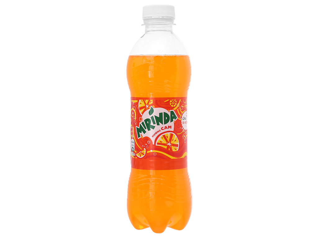 Nước Ngọt Mirinda Cam 390ml 6 chai