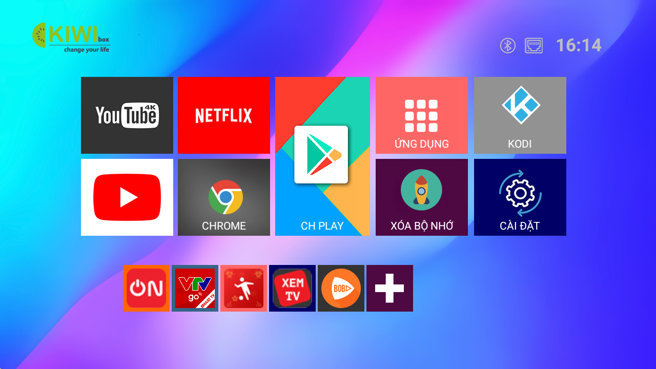 Android Tivi Box KIWIBOX S3 PRO 2017