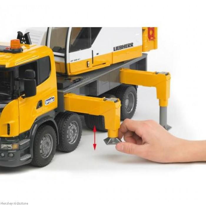 Xe tải cần cẩu SCANIA tỉ lệ 1:16