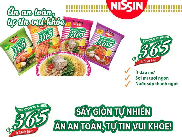 Mì 365 Tôm Chua Cay 68g thùng 30 gói