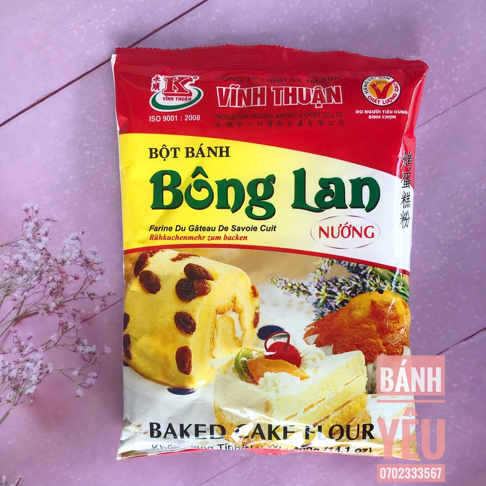 Bột bánh bông lan Vĩnh Thuận 400g