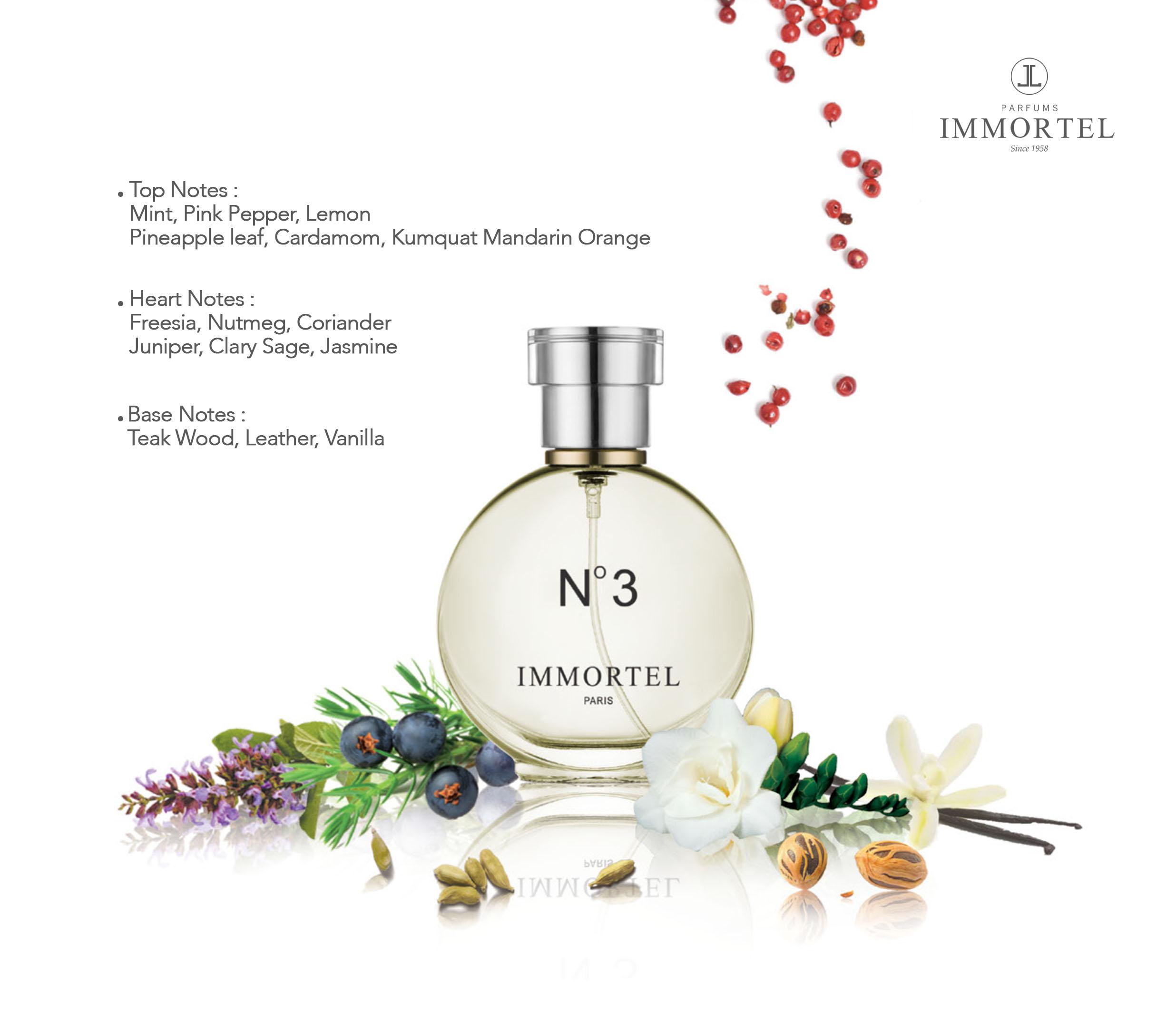 Nước hoa nam Immortel No3 Eau de Parfum 60ml