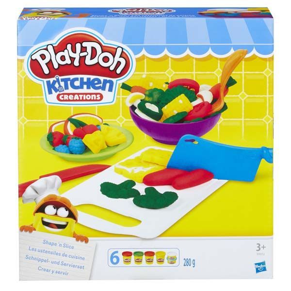 Bột nặn Play-Doh B9012 Khuôn tạo hình rau củ làm bếp
