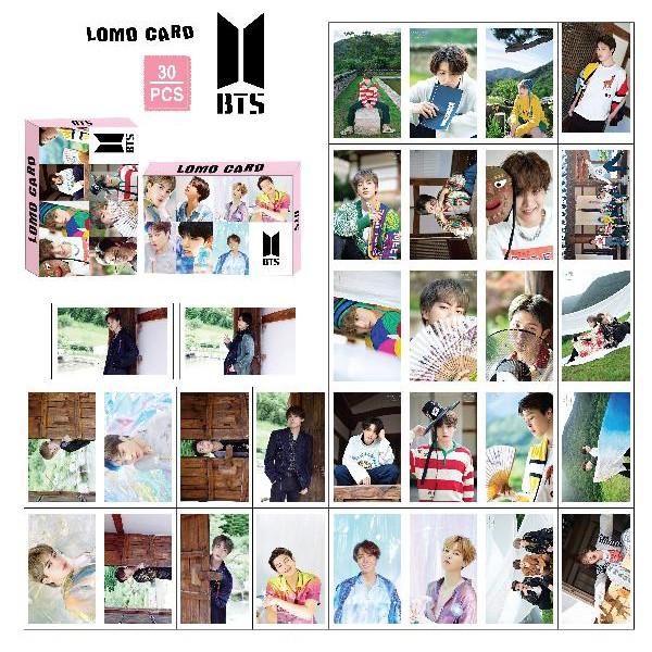 Hộp 30 ảnh lomo card Jungkook BTS MixASale