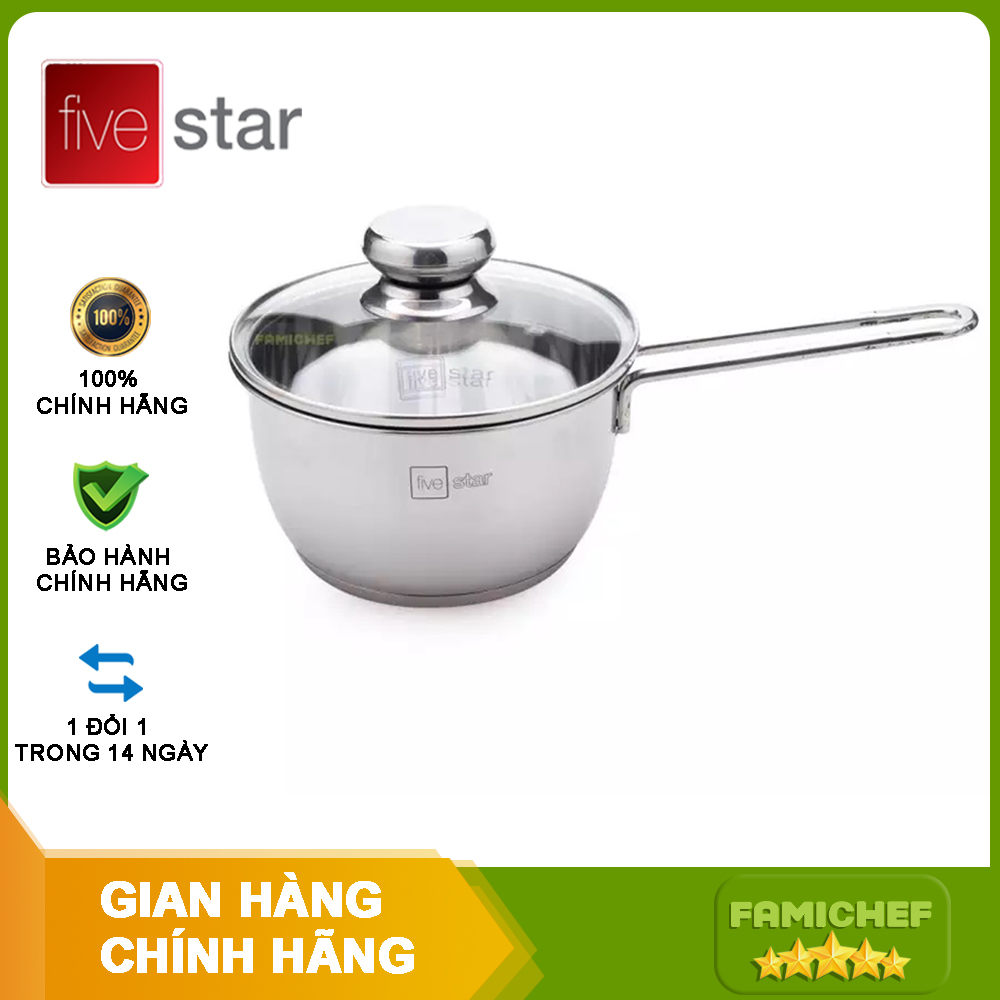 Quánh Inox Fivestar Q16-3DG 16cm