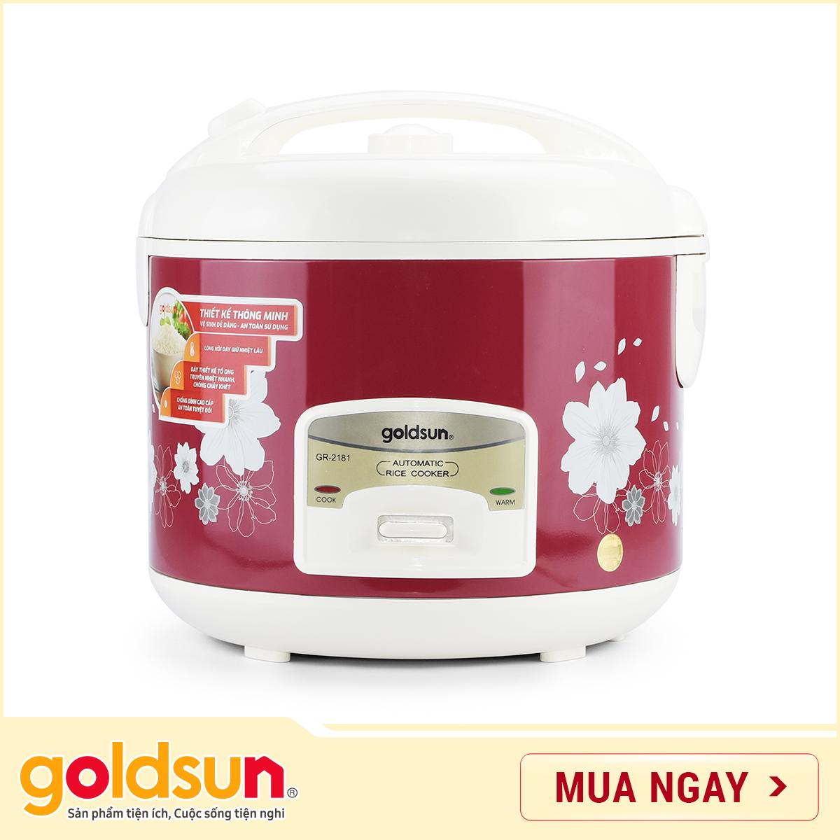 NỒI CƠM ĐIỆN GOLDSUN GR-2181