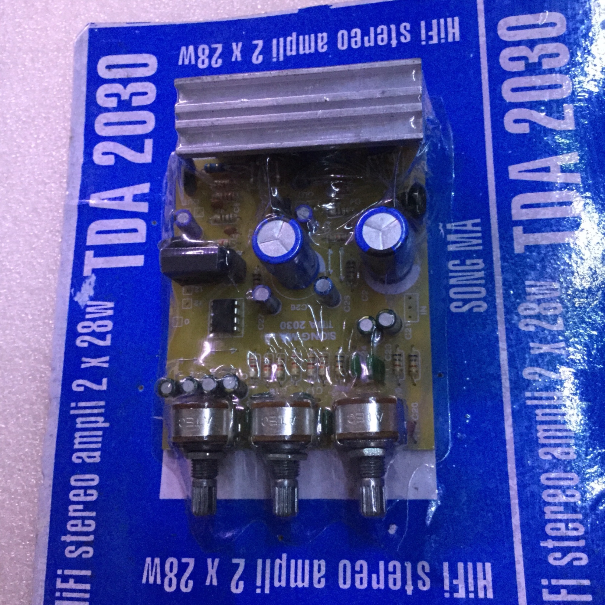 Mạch khuếch đại âm thanh HI-FI 2.0 TDA2030