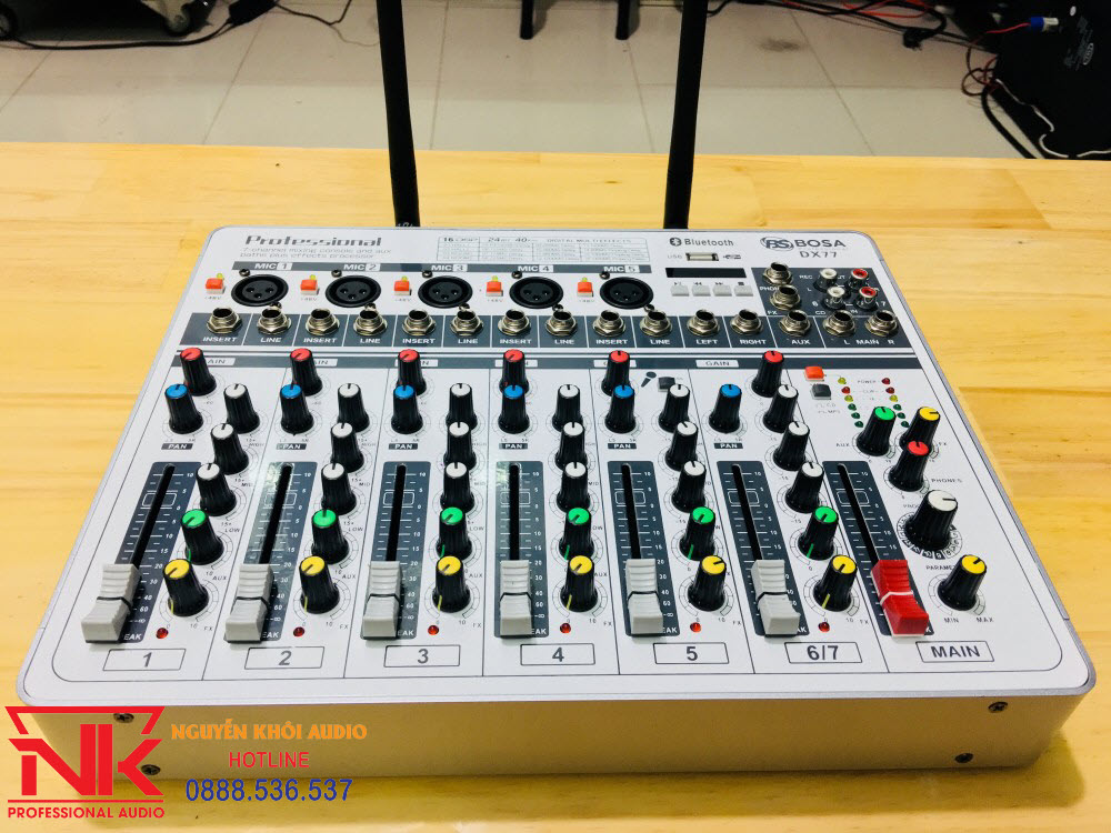 Mixer tích hợp Micro Bosa DX77