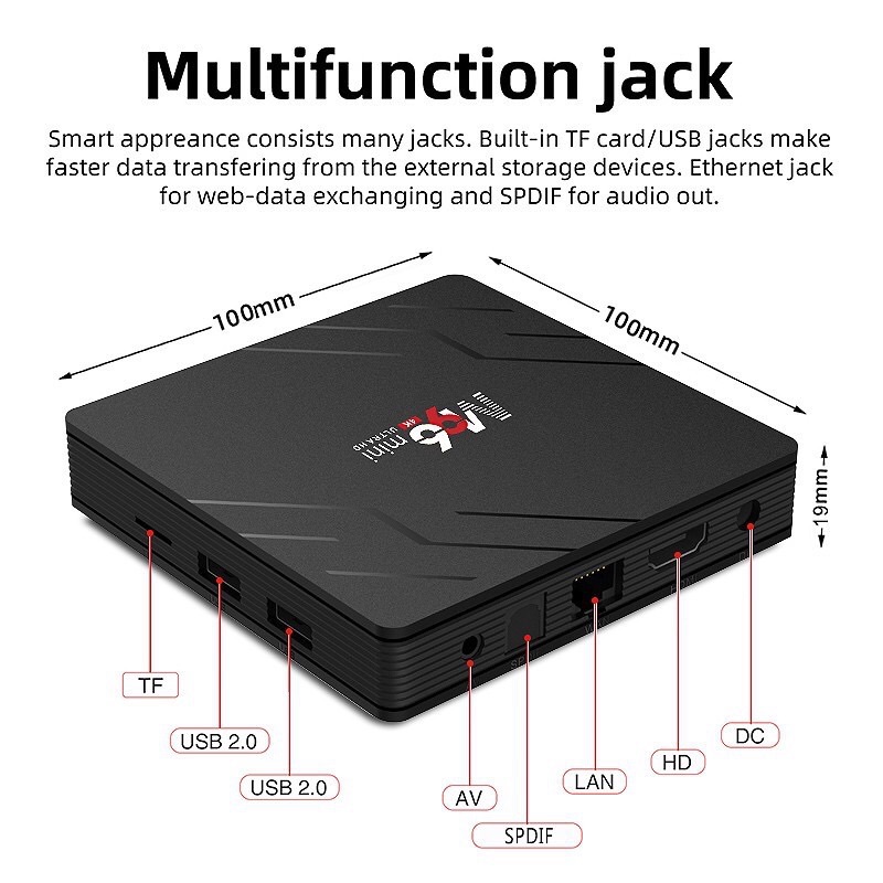 Tivi box android SamMedia M96 mini