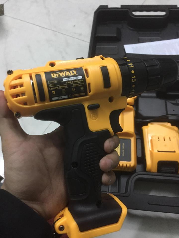 Máy Khoan Pin DEWALT 24V ( Có Búa )