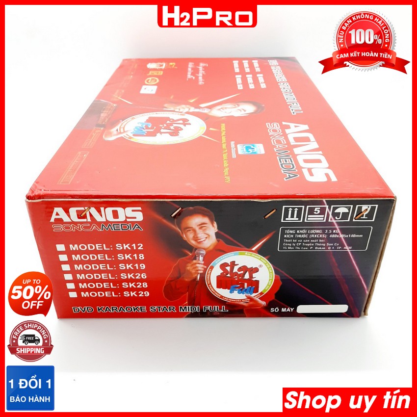Đầu DVD karaoke Acnos SK19