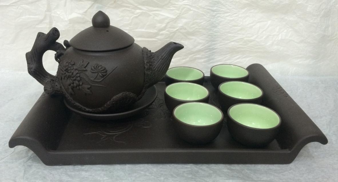 Bộ ấm chén trà Bát Tràng NNGS131