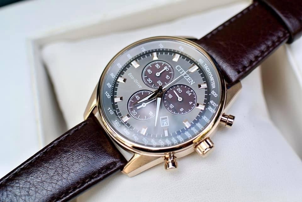 Đồng Hồ Nam Dây Da Citizen AT2393-17H