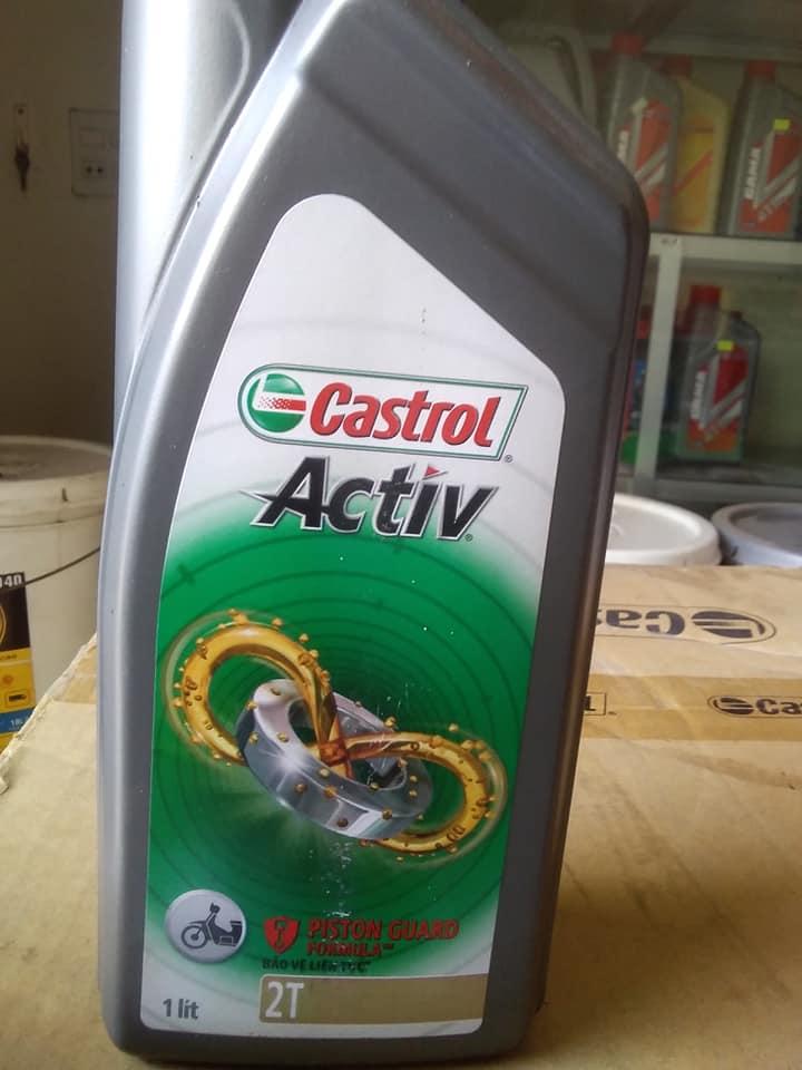 Nhớt cao cấp xe 2 thì Castrol Activ 2T 1L
