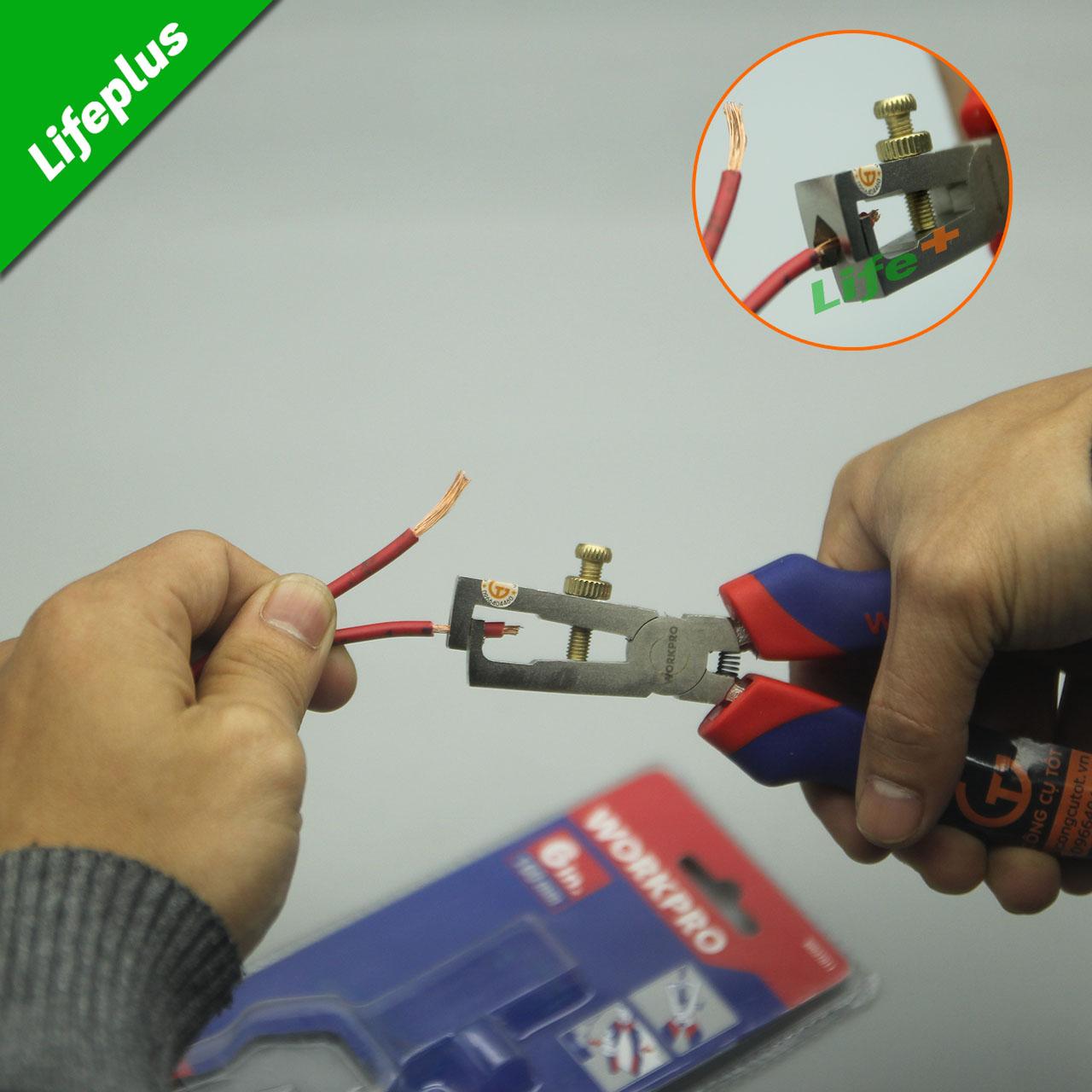 Kềm tuốt dây Workpro W031011