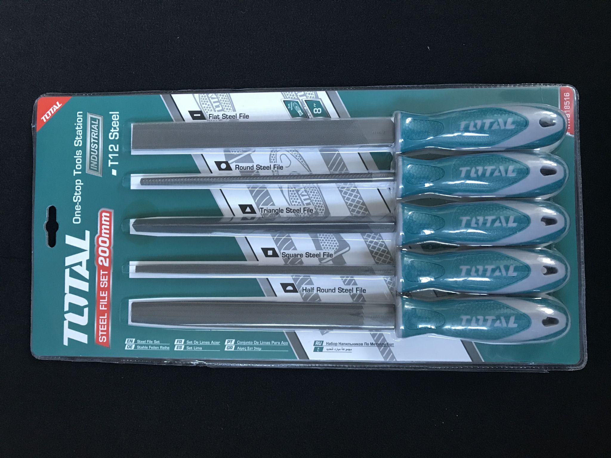Bộ giũa sắt Total THT918516 5 chi tiết