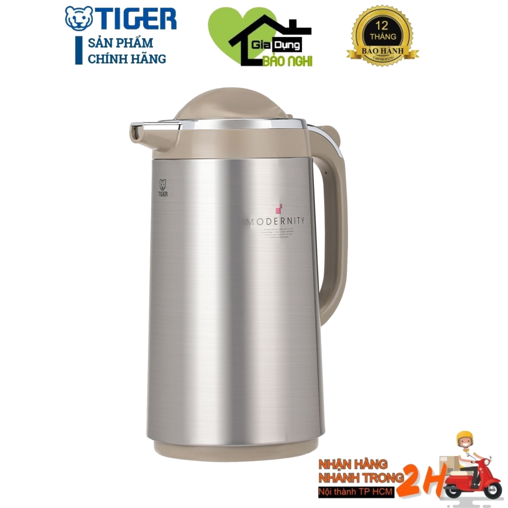 Bình thủy chứa Tiger PRT-S190 1.88L