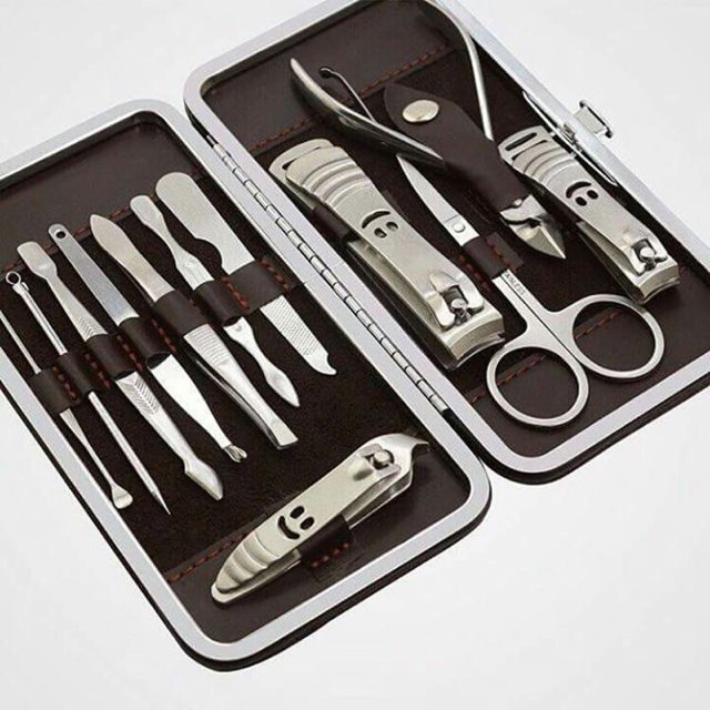 Bộ kềm cắt móng 12 món tiện dụng - Bộ kềm cắt móng 12 món