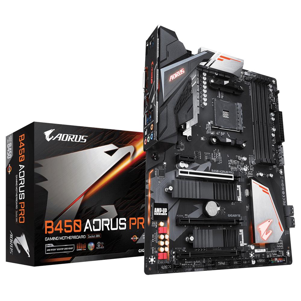 Mainboard Gigabyte B450 AORUS M