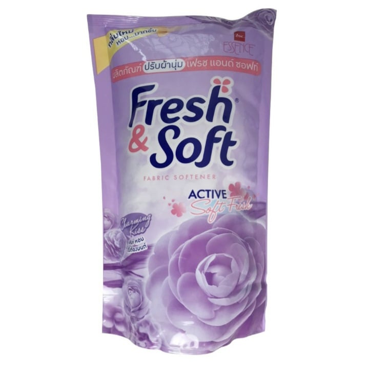 Nước xả vải Essence Fresh & Soft 600ml combo 3 túi