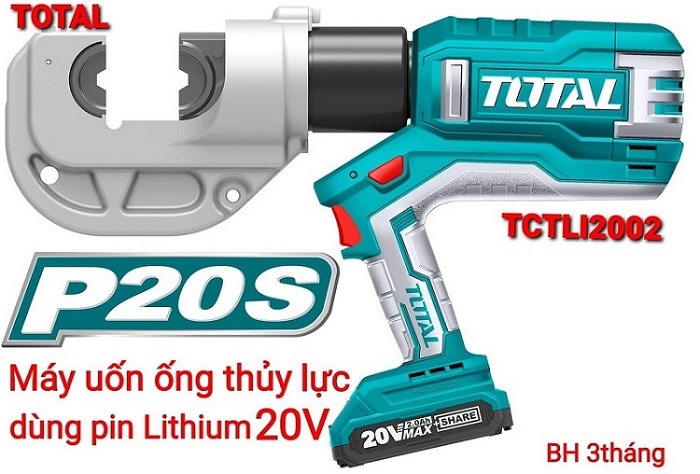 MÁY UỐN ỐNG THỦY LỰC TOTAL TCTLI2002