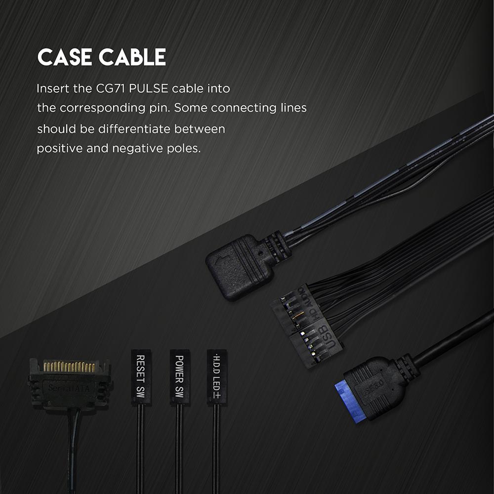 Vỏ cây máy tính Fantech CG71