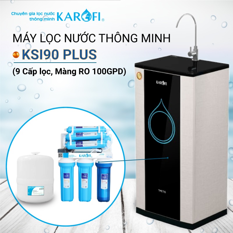 MÁY LỌC NƯỚC KAROFI THETIS KSP90