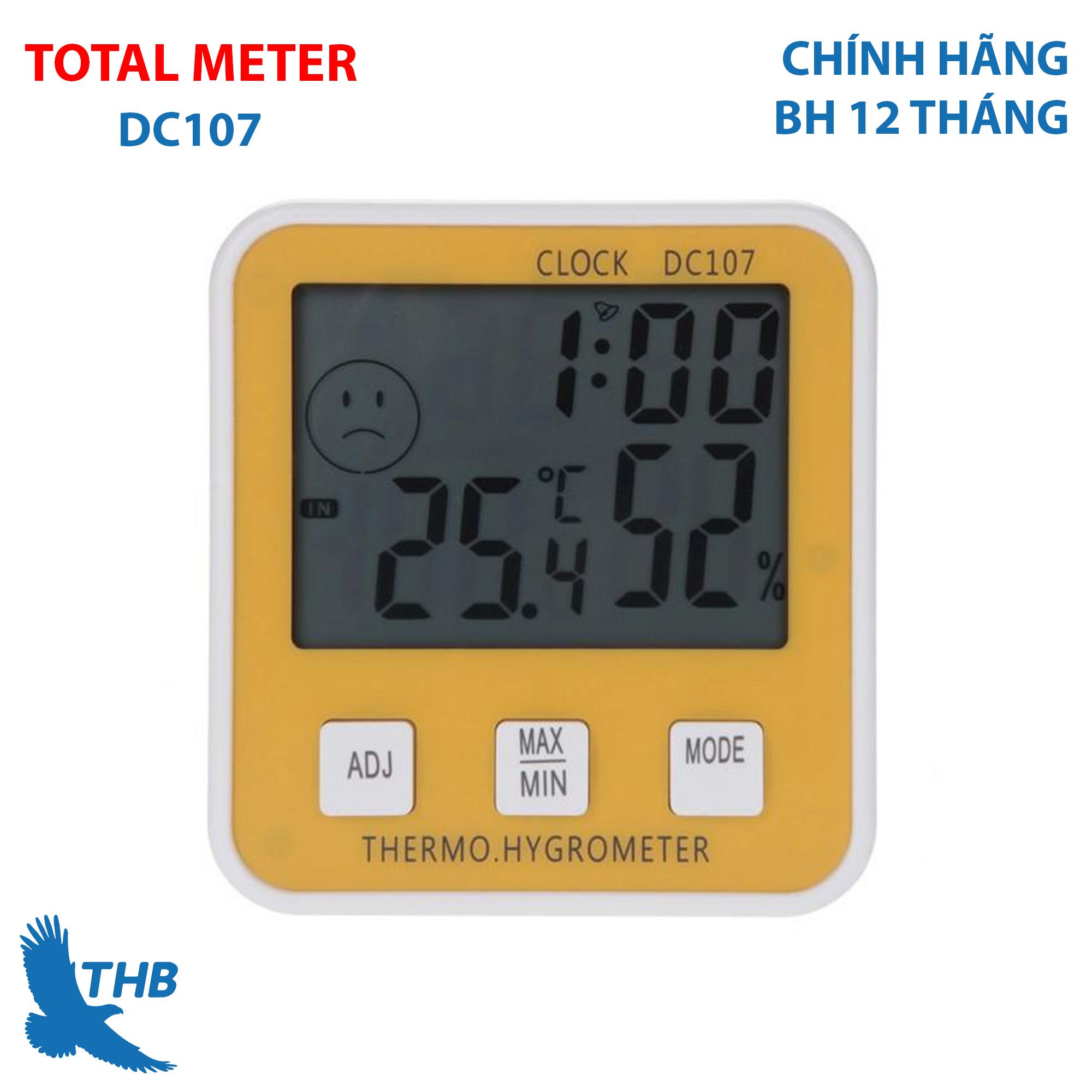 Nhiệt kế đo nhiệt độ, độ ẩm trong nhà DC107 (DC-107)