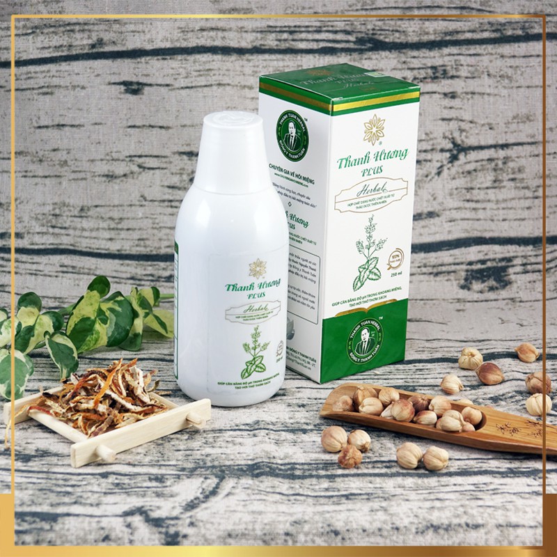 Combo 2 Chai Nước súc miệng Thanh Hương Plus