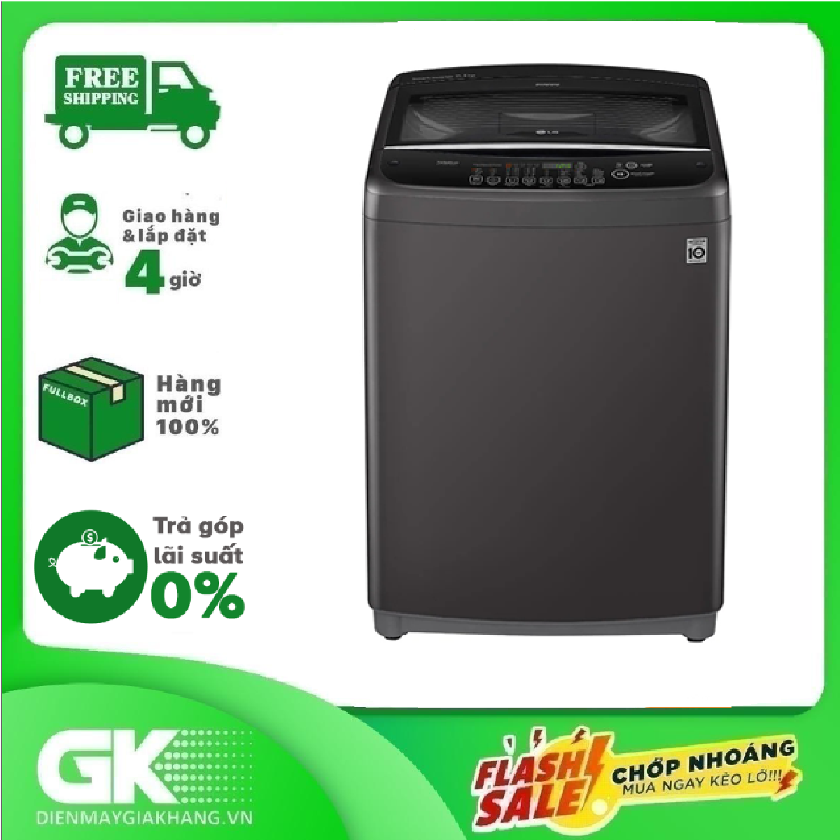 Máy Giặt LG T2351VSAB 11.5Kg Inverter