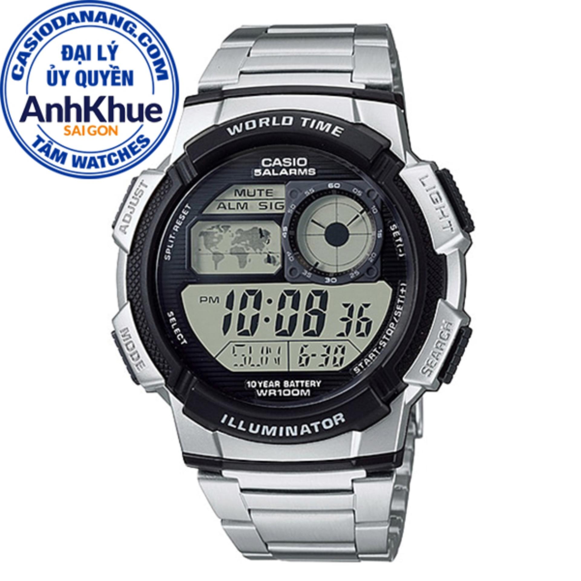 Đồng Hồ Nam Dây Kim Loại Casio AE-1000WD-1AVDF