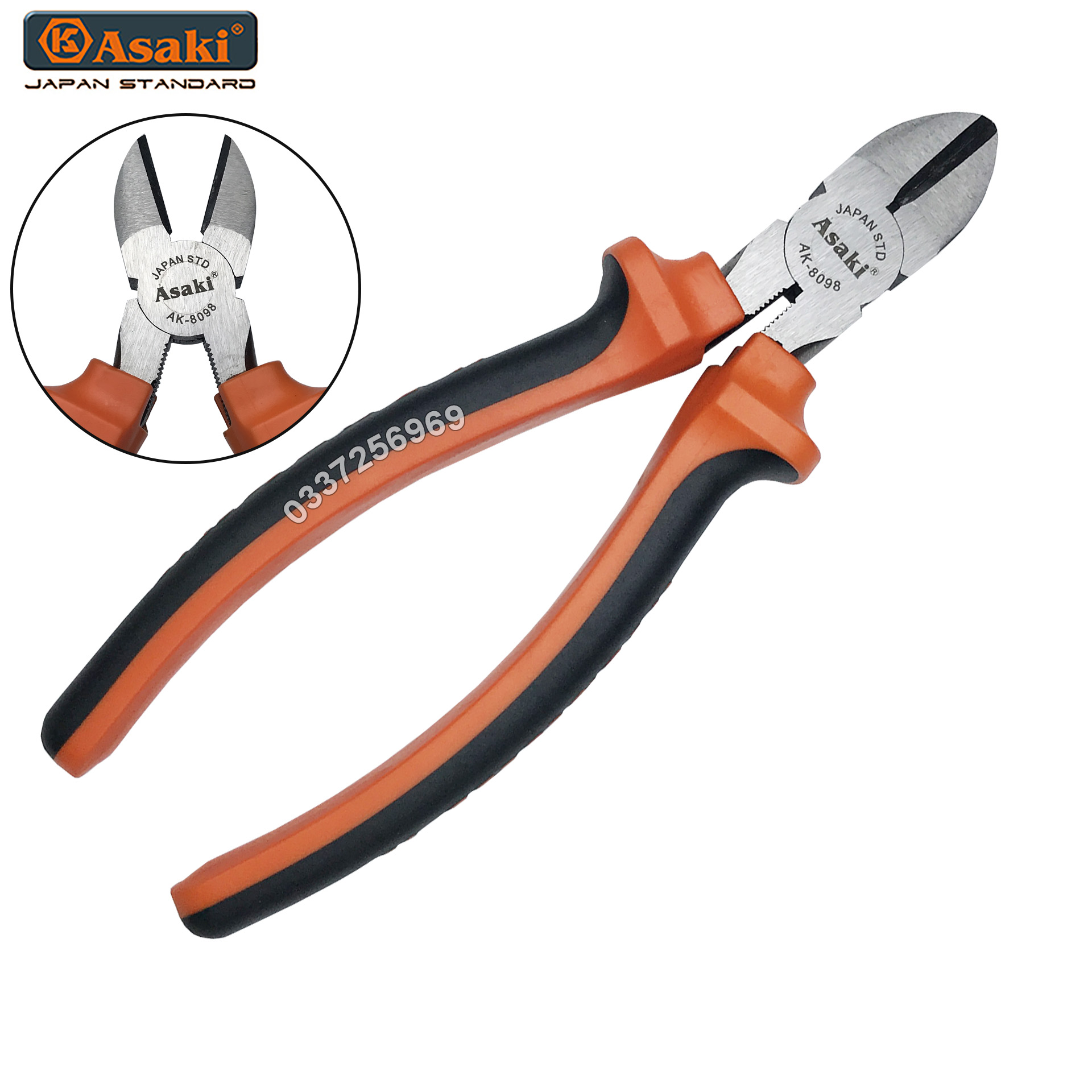 Kìm Cắt Asaki AK-8098 200mm