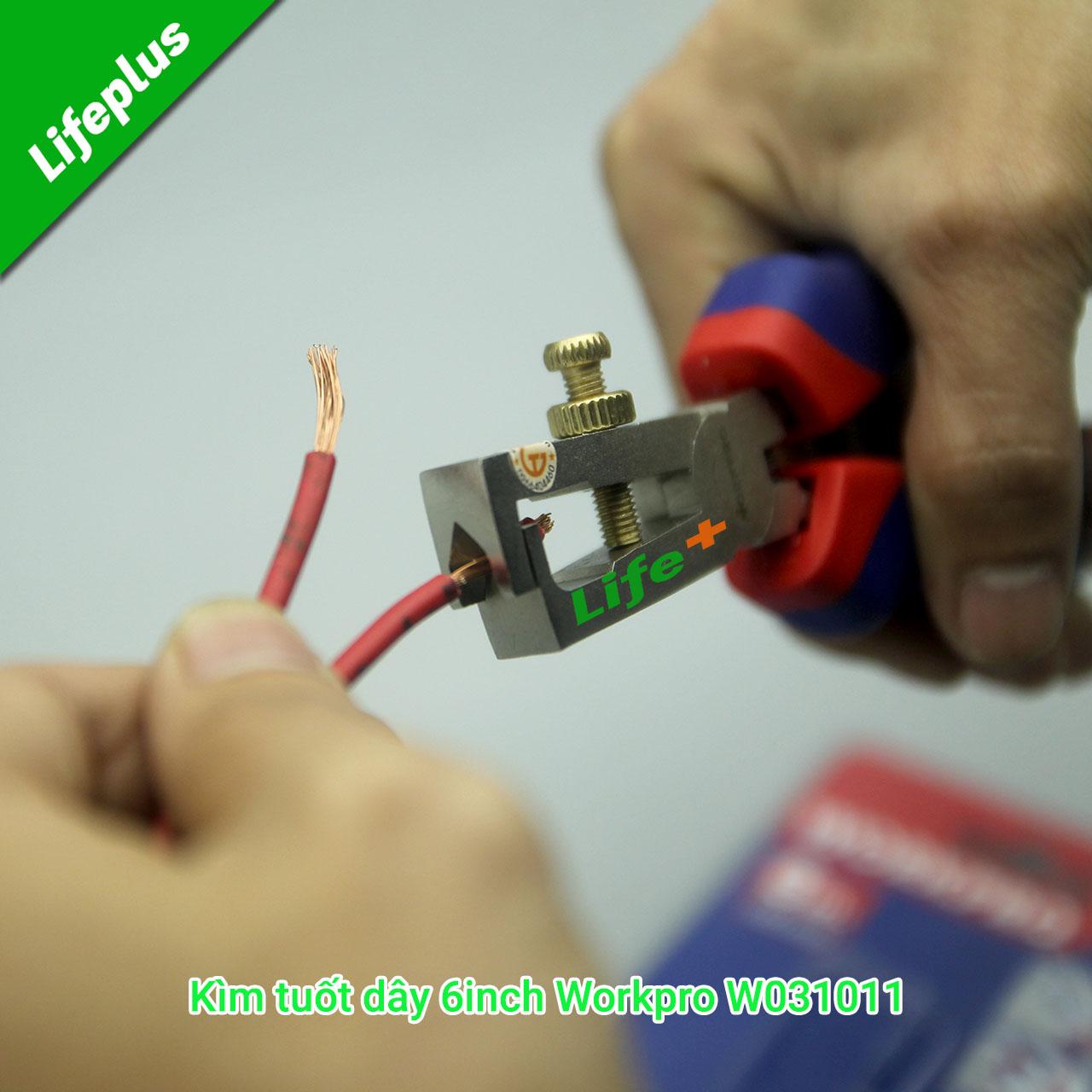Kềm tuốt dây Workpro W031011