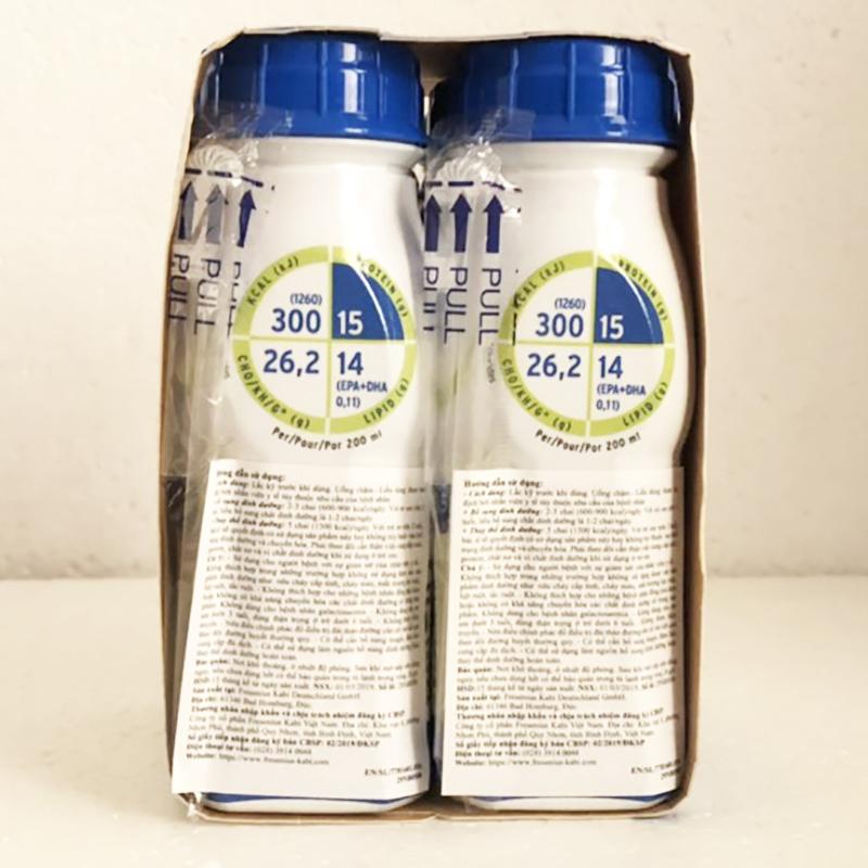 Sữa Diben Drink Vanilla - 200ml, lốc 4 chai