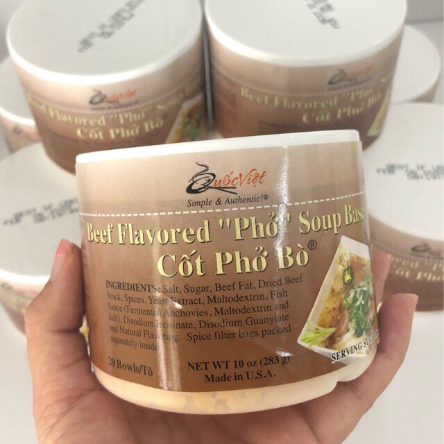 Cốt Phở Bò Quốc Việt Foods