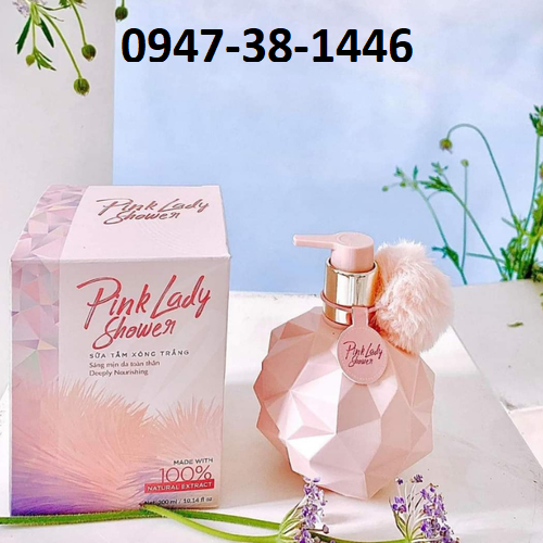 Sữa Tắm Xông Trắng Pink Lady Shower