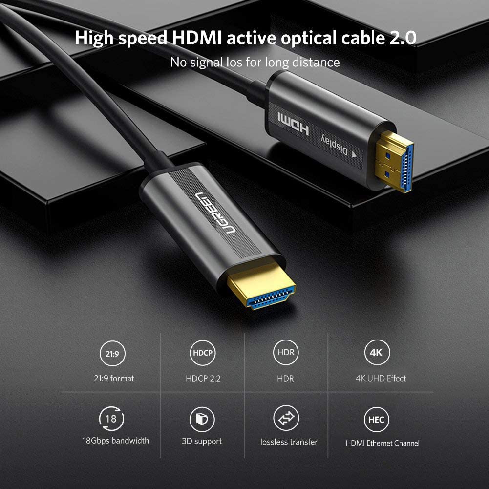 Cáp HDMI 2.0 Ugreen 50219 50m
