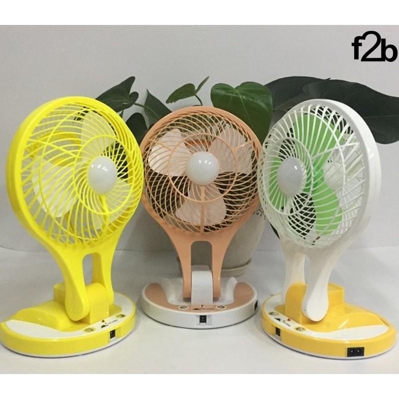 QUẠT SẠC TÍCH ĐIỆN ĐỂ BÀN JR-5580