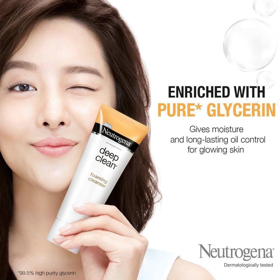 Sữa Rửa Mặt Neutrogena Deep Clean Foaming Cleanser 175g