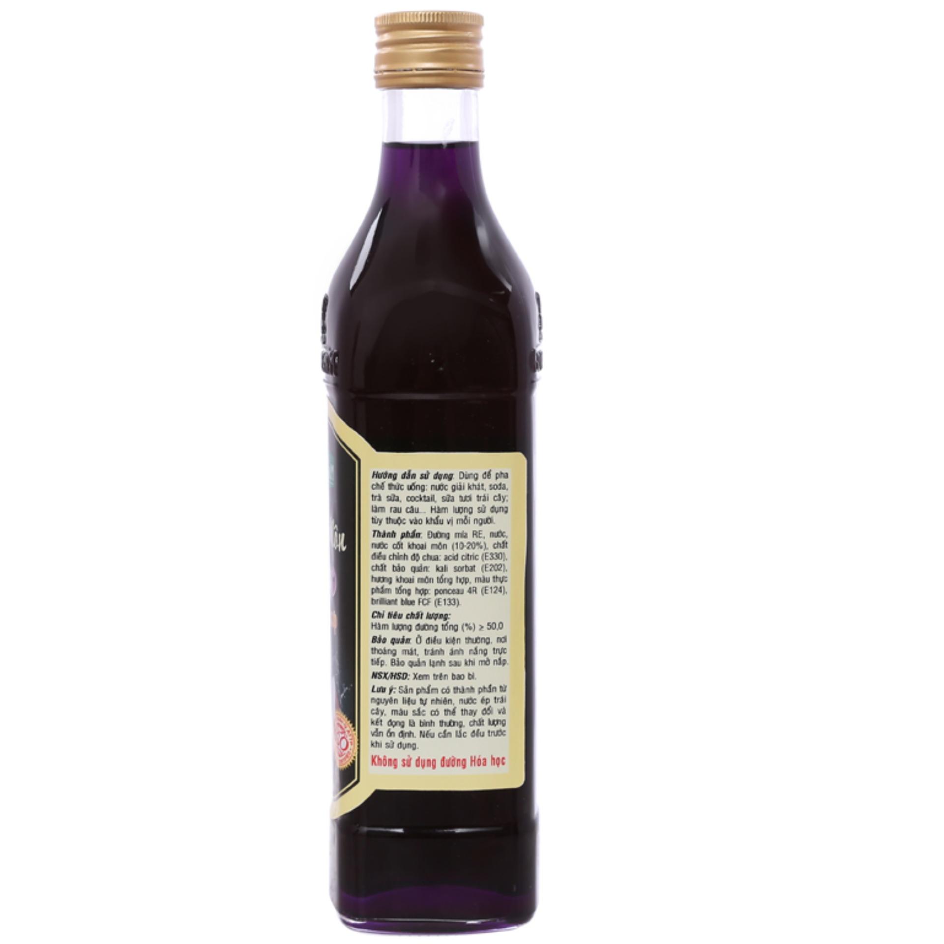 Sirô Golden Farm khoai môn 520ML