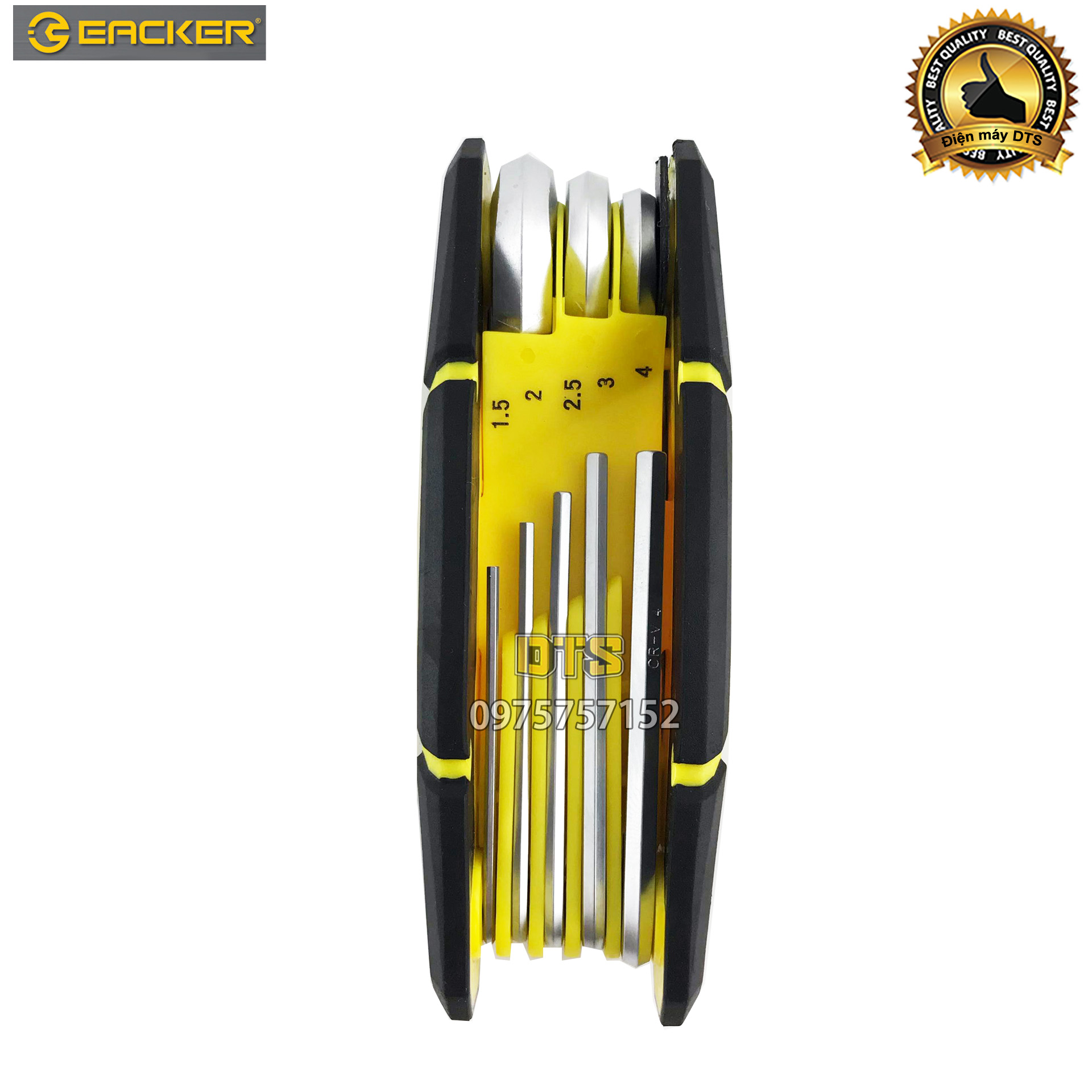 BỘ LỤC GIÁC HOA THỊ GẬP 8 CHI TIẾT EACKER 6150