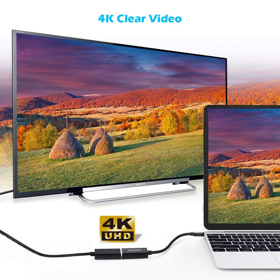 ĐẦU CHUYỂN ADAPTER TYPE-C RA CỔNG HDMI CHOETECH HUB-H05