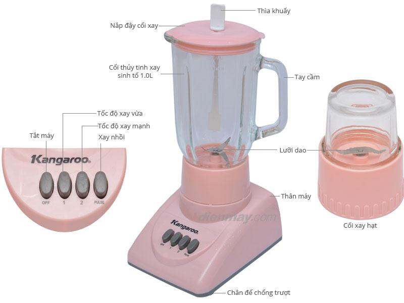 Máy xay sinh tố Kangaroo KG304 1.5L